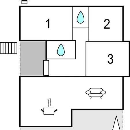 Three-bedroom In Komarna * Komarna